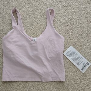 Lululemon align tank 6 flush pink